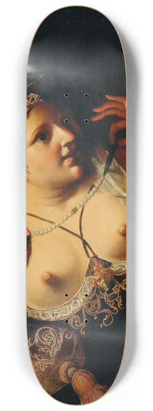 Pseudo Caroselli - An allegory of the sense of sight 8.25 inch art skate deck