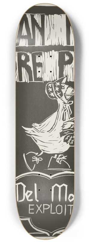 Rachael Romero - Human need before profit. Del Monte exploits 8.25 inch art skate deck