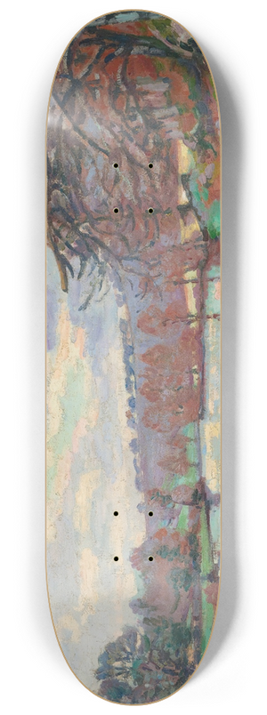 Armand Guillaumin - Barrage De Genetin, Crozant 8.25 inch art skate deck