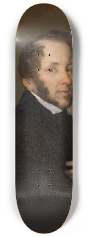 Rafa Hadziewicz - Portrait of Antoni Wentzel 8.25 inch art skate deck