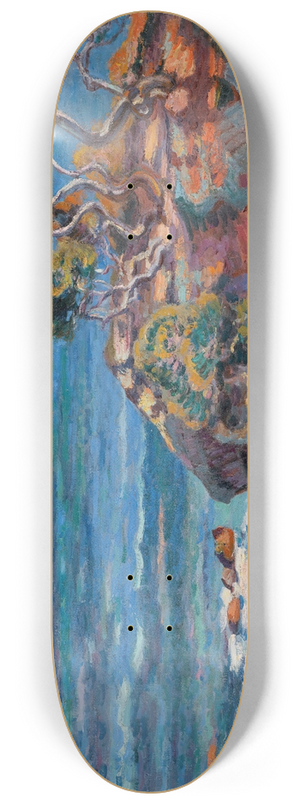 Armand Guillaumin - Bord De Mer  Agay 8.25 inch art skate deck