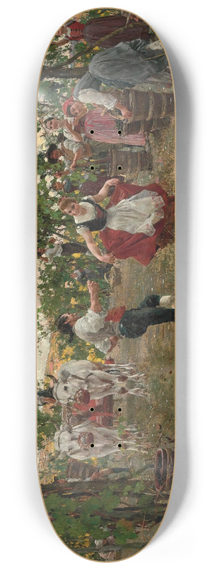 Raffaello Sorbi - The Harvest Dance 8.25 inch art skate deck
