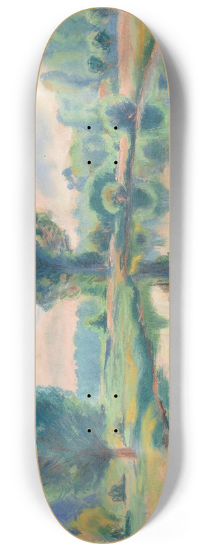 Armand Guillaumin - Bord de rivire 8.25 inch art skate deck