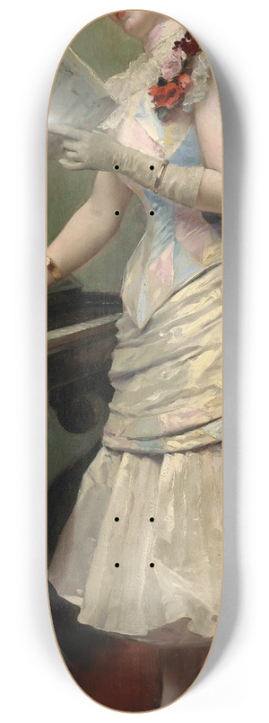 Raimundo de Madrazo y Garreta - The Singer 8.25 inch art skate deck