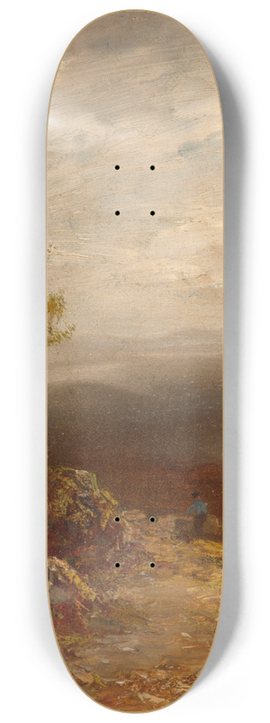 Ralph Albert Blakelock - Above the Clouds 8.25 inch art skate deck