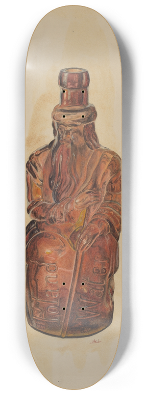 Ralph Atkinson - Bottle 8.25 inch art skate deck