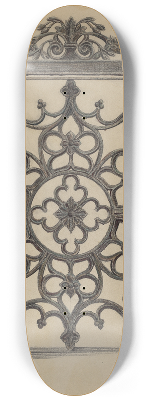 Ralph Atkinson - Cast Iron Gate 8.25 inch art skate deck