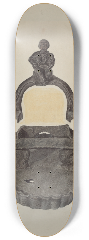 Ralph Atkinson - Foot Scraper 8.25 inch art skate deck