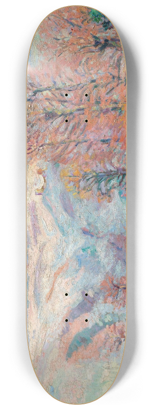 Armand Guillaumin - Gele blanche  Crozant 8.25 inch art skate deck Armand Guillaumin - Gele blanche  Crozant 8.25 inch art skate deck