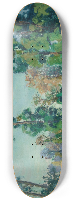 Armand Guillaumin - Gele blanche en Ile-de-France 8.25 inch art skate deck Armand Guillaumin - Gele blanche en Ile-de-France 8.25 inch art skate deck