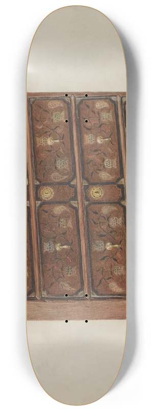 Ralph Boyer - Painted Chest 8.25 inch art skate deck Ralph Boyer - Painted Chest 8.25 inch art skate deck
