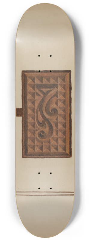 Ralph Russell - Waffle Iron 8.25 inch art skate deck