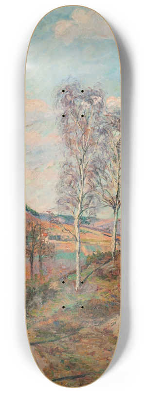 Armand Guillaumin - Le chemin vers la valle 8.25 inch art skate deck Armand Guillaumin - Le chemin vers la valle 8.25 inch art skate deck