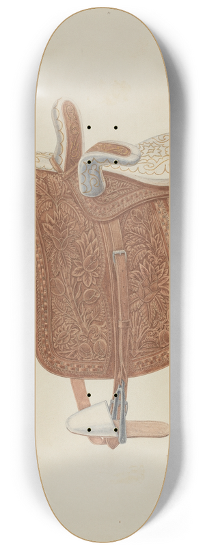 Randolph F. Miller - Childs Side Saddle 8.25 inch art skate deck