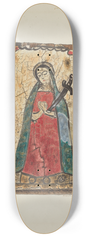 Ranka S. Woods - Retablo 8.25 inch art skate deck