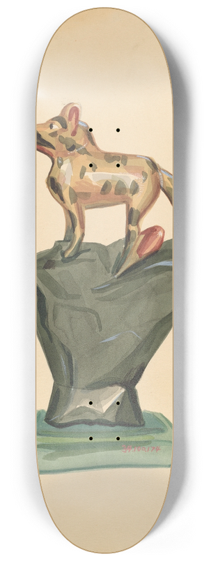Raoul Du Bois - Carving 8.25 inch art skate deck