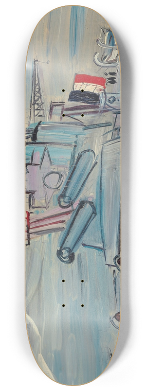 Raoul Dufy - A bord de la flotte 8.25 inch art skate deck