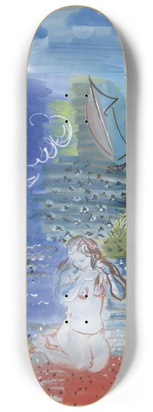 Raoul Dufy - Amphitrite 8.25 inch art skate deck
