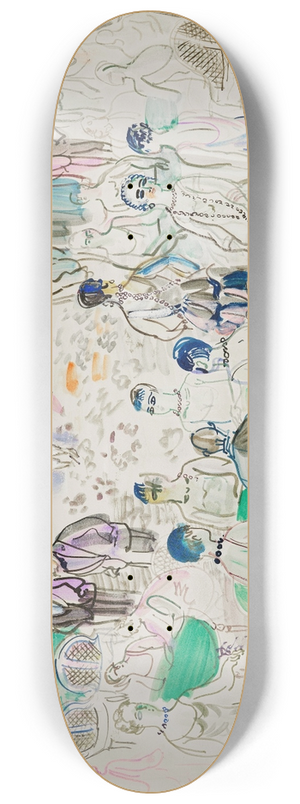 Raoul Dufy - Au casino 8.25 inch art skate deck