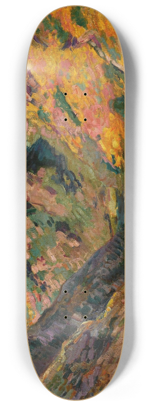 Armand Guillaumin - Les Carolles, Valle de la Lude 8.25 inch art skate deck Armand Guillaumin - Les Carolles, Valle de la Lude 8.25 inch art skate deck