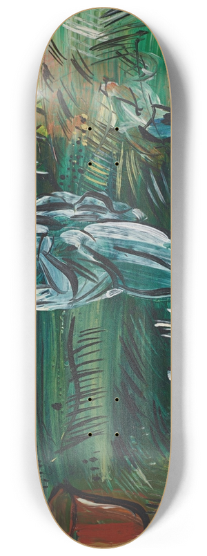 Raoul Dufy - La Statue 8.25 inch art skate deck