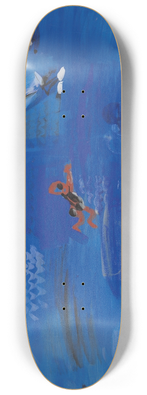 Raoul Dufy - Nature morte et bateaux 8.25 inch art skate deck