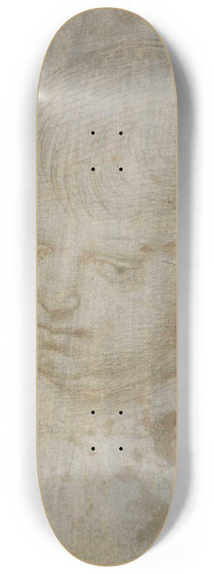 Raphael - A childs head 8.25 inch art skate deck