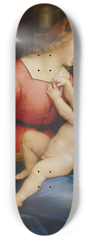 Raphael - La Madone De La Maison Dorlans 8.25 inch art skate deck