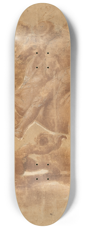 Raphael - Saint George and the Dragon 8.25 inch art skate deck