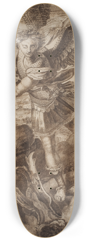Raphael - St Michael 8.25 inch art skate deck