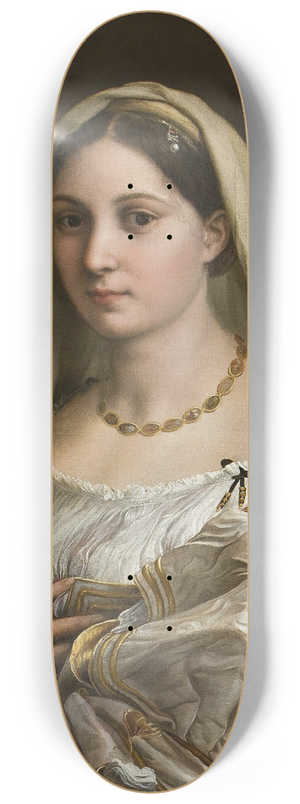 Raphael - Woman with a Veil 8.25 inch art skate deck