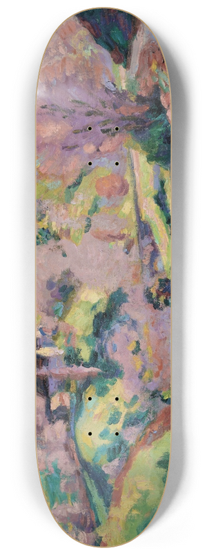 Armand Guillaumin - Paysage de la Creuse, au printemps 8.25 inch art skate deck
