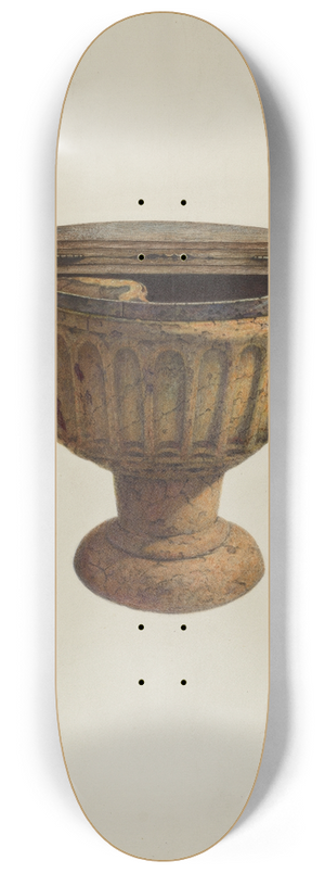 Raymond E. Noble - Baptismal Font 8.25 inch art skate deck