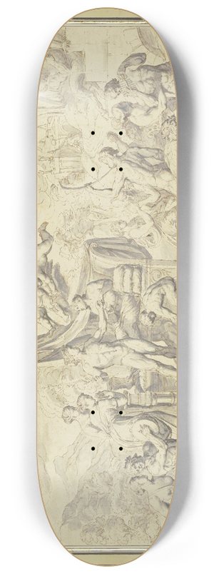 Raymond Lafage - Bacchus and Ariadne 8.25 inch art skate deck