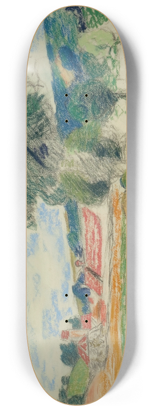 Armand Guillaumin - Paysage Dile DeFrance 8.25 inch art skate deck Armand Guillaumin - Paysage Dile DeFrance 8.25 inch art skate deck