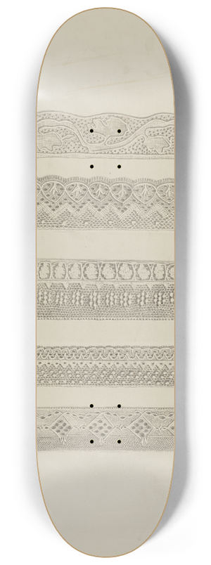 Raymond Manupelli - Lace Edging 8.25 inch art skate deck