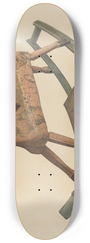 Raymond Neumann - Rocking Horse 8.25 inch art skate deck