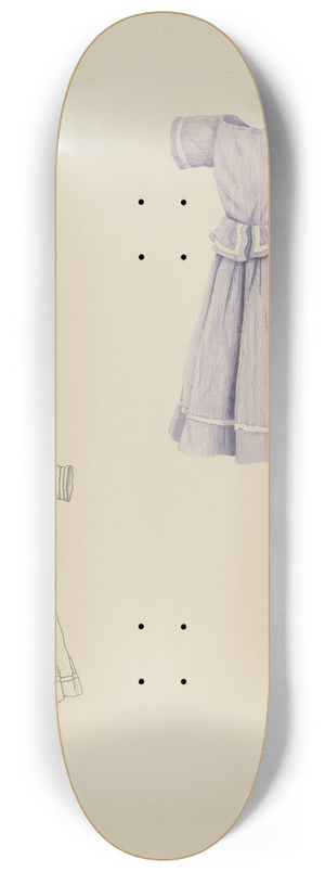 Ray Price - Childs Dress 8.25 inch art skate deck