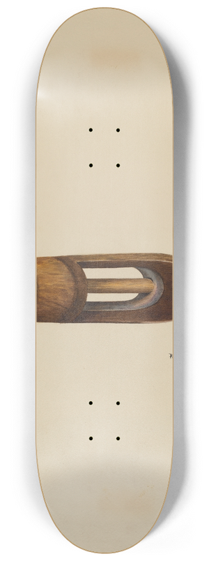 Ray Price - Hand Bottle Corker 8.25 inch art skate deck