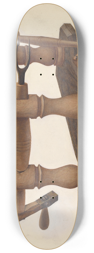 Regina Henderer - Apple Parer 8.25 inch art skate deck