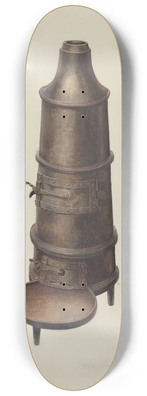 Regina Henderer - Cannon Stove 8.25 inch art skate deck