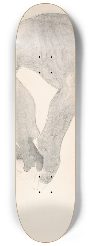 Reijer Stolk - Bukkende naakte man 8.25 inch art skate deck Reijer Stolk - Bukkende naakte man 8.25 inch art skate deck