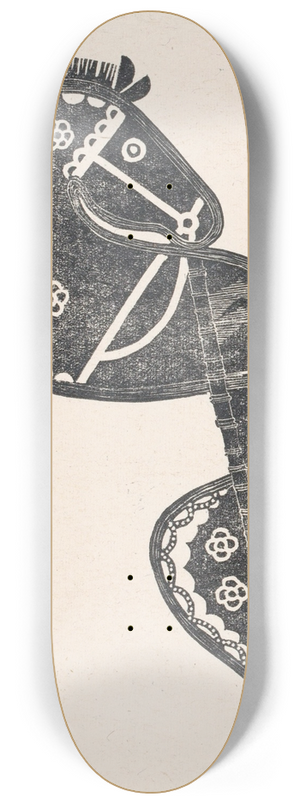 Reijer Stolk - Ceremonieel danspaard 8.25 inch art skate deck
