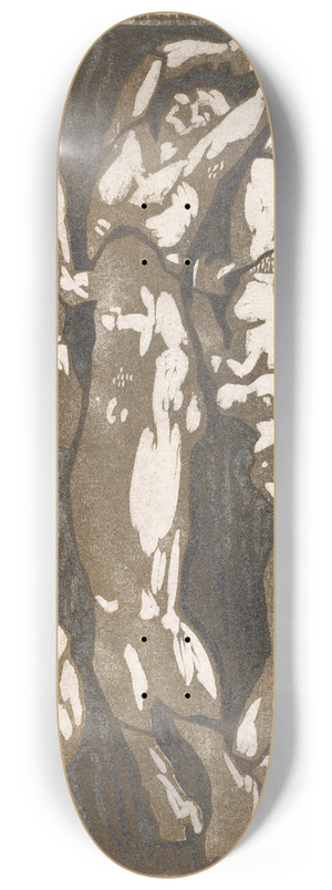 Reijer Stolk - Compositie met zes menselijke figuren 8.25 inch art skate deck