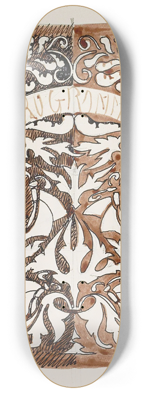 Reijer Stolk - Ontwerp voor een omslag van een programmaboek 8.25 inch art skate deck