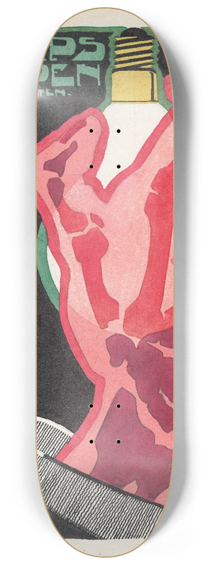 Reijer Stolk - Ontwerp voor reclame voor `Philips Lampen 8.25 inch art skate deck Reijer Stolk - Ontwerp voor reclame voor `Philips Lampen 8.25 inch art skate deck