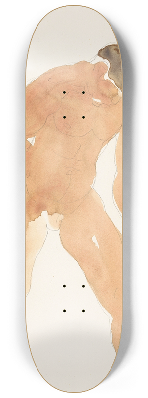 Reijer Stolk - Staande naakte man 8.25 inch art skate deck Reijer Stolk - Staande naakte man 8.25 inch art skate deck