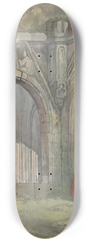 Reinier Craeyvanger - Kerkportaal 8.25 inch art skate deck Reinier Craeyvanger - Kerkportaal 8.25 inch art skate deck