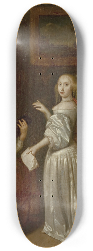 Reinier De La Haye - Singing lesson 8.25 inch art skate deck