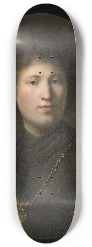Rembrandt van Rijn - A Young Man with a Chain 8.25 inch art skate deck Rembrandt van Rijn - A Young Man with a Chain 8.25 inch art skate deck